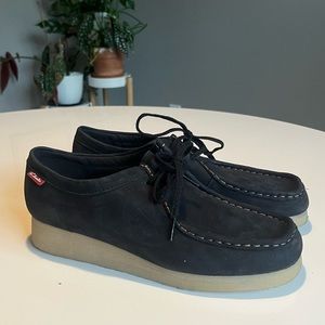 Brand New in Box Black Suede Clarks Wallabee